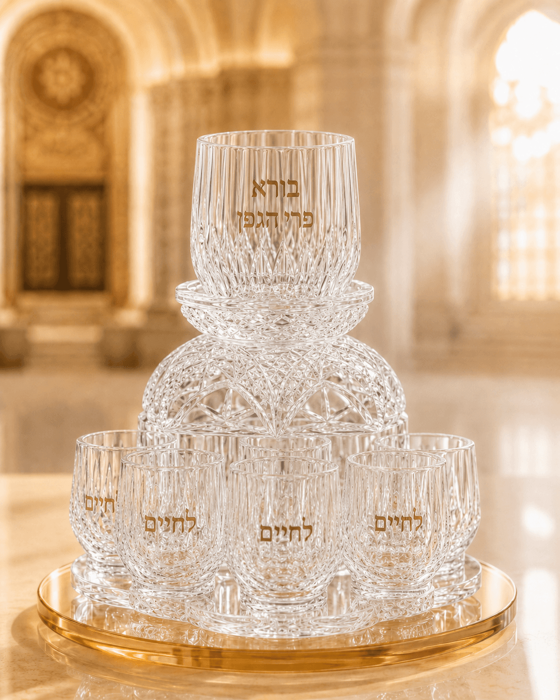 משפך יי שקוף